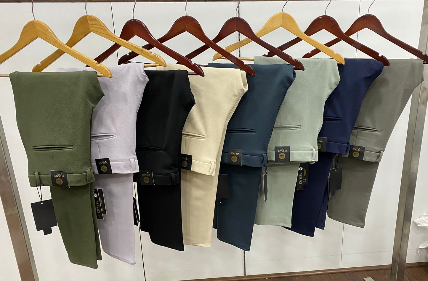 VERSACE FOR WAY LAYCRA TROUSER -56PCS