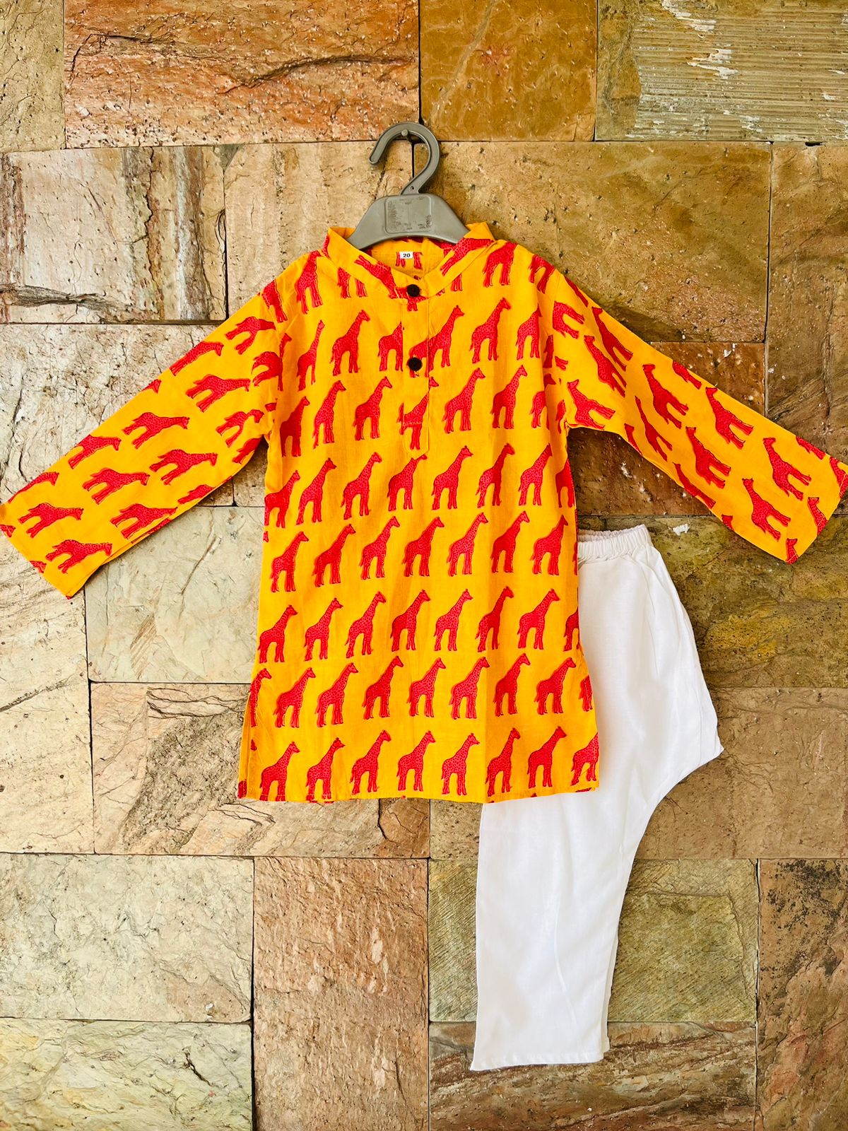 KIDS JAUPURI COTTON KURTA PAYJAMA-95PCS SET