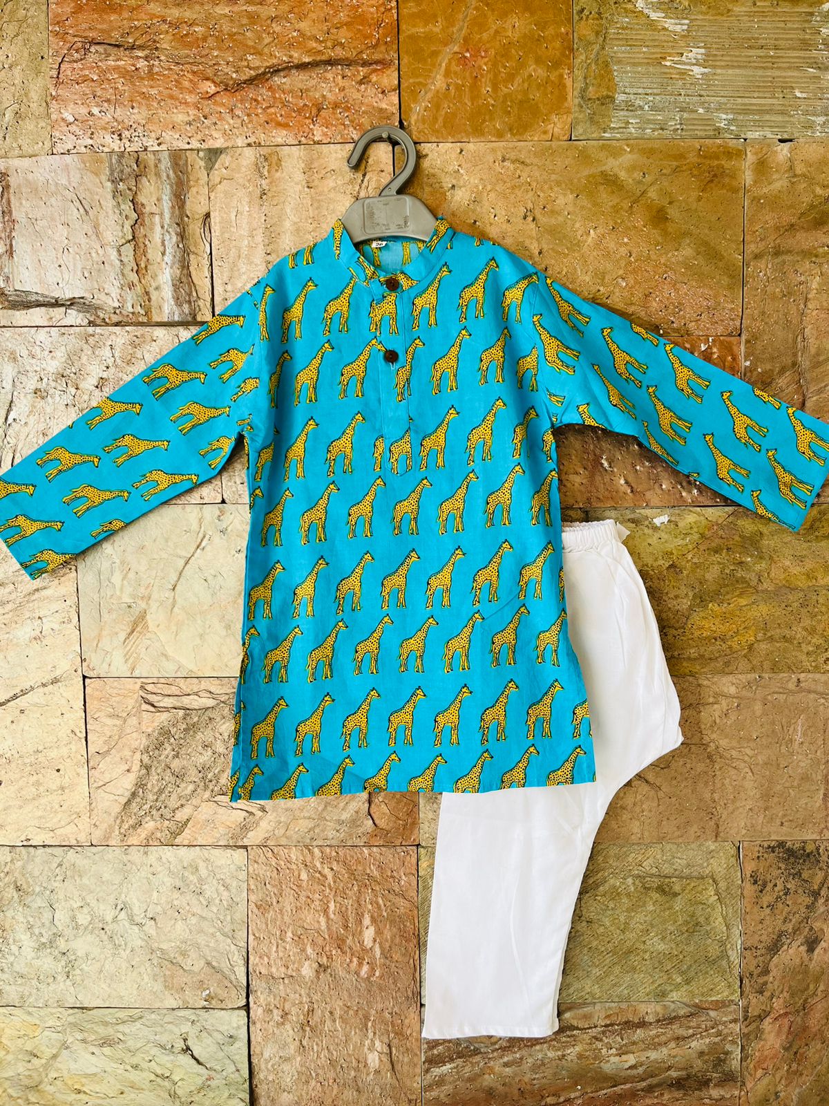 KIDS JAUPURI COTTON KURTA PAYJAMA-95PCS SET