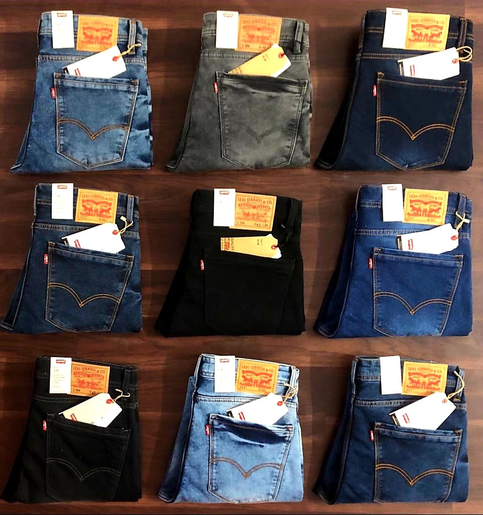LEVI'S 511*JEANS -65PCS SET