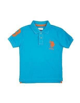 US POLO COLLAR NACK T-SHIRT-90PCS