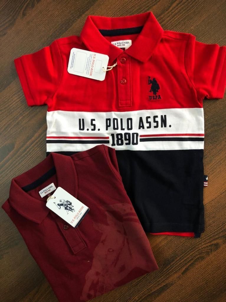 US POLO COLLAR NACK T-SHIRT-90PCS