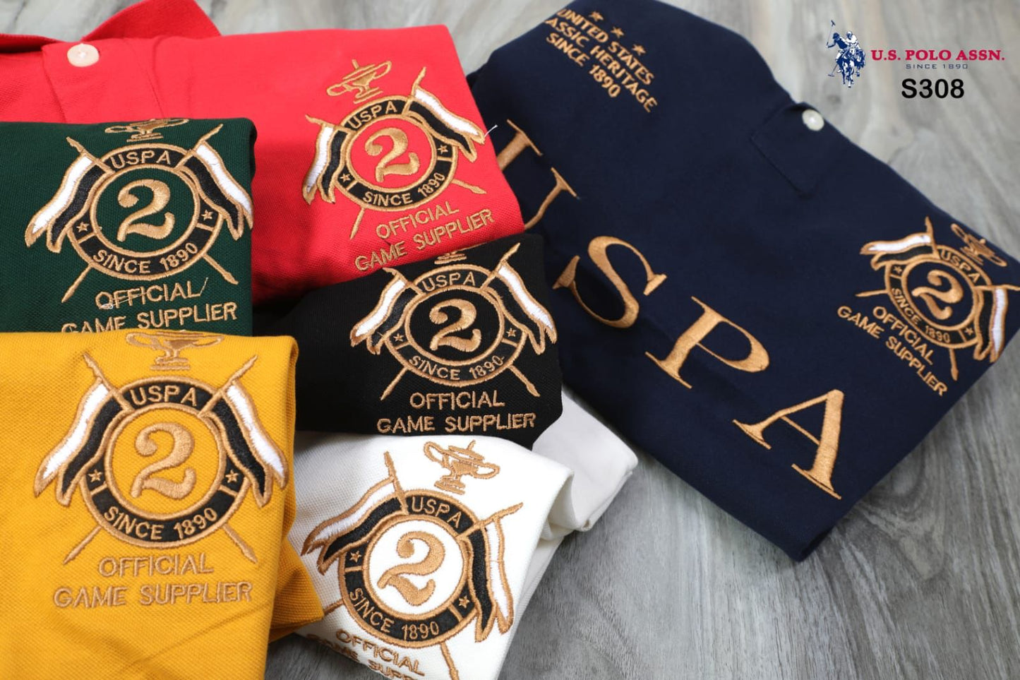 U.S.POLO TSHIRT- 74 PCS