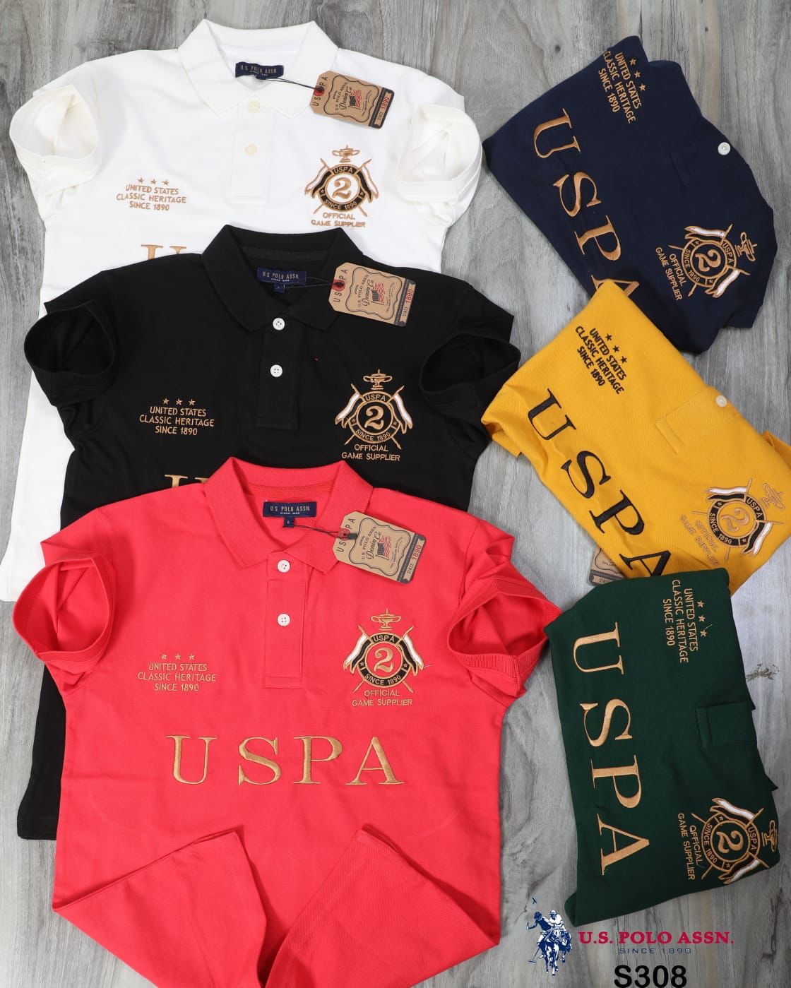 U.S.POLO TSHIRT- 74 PCS