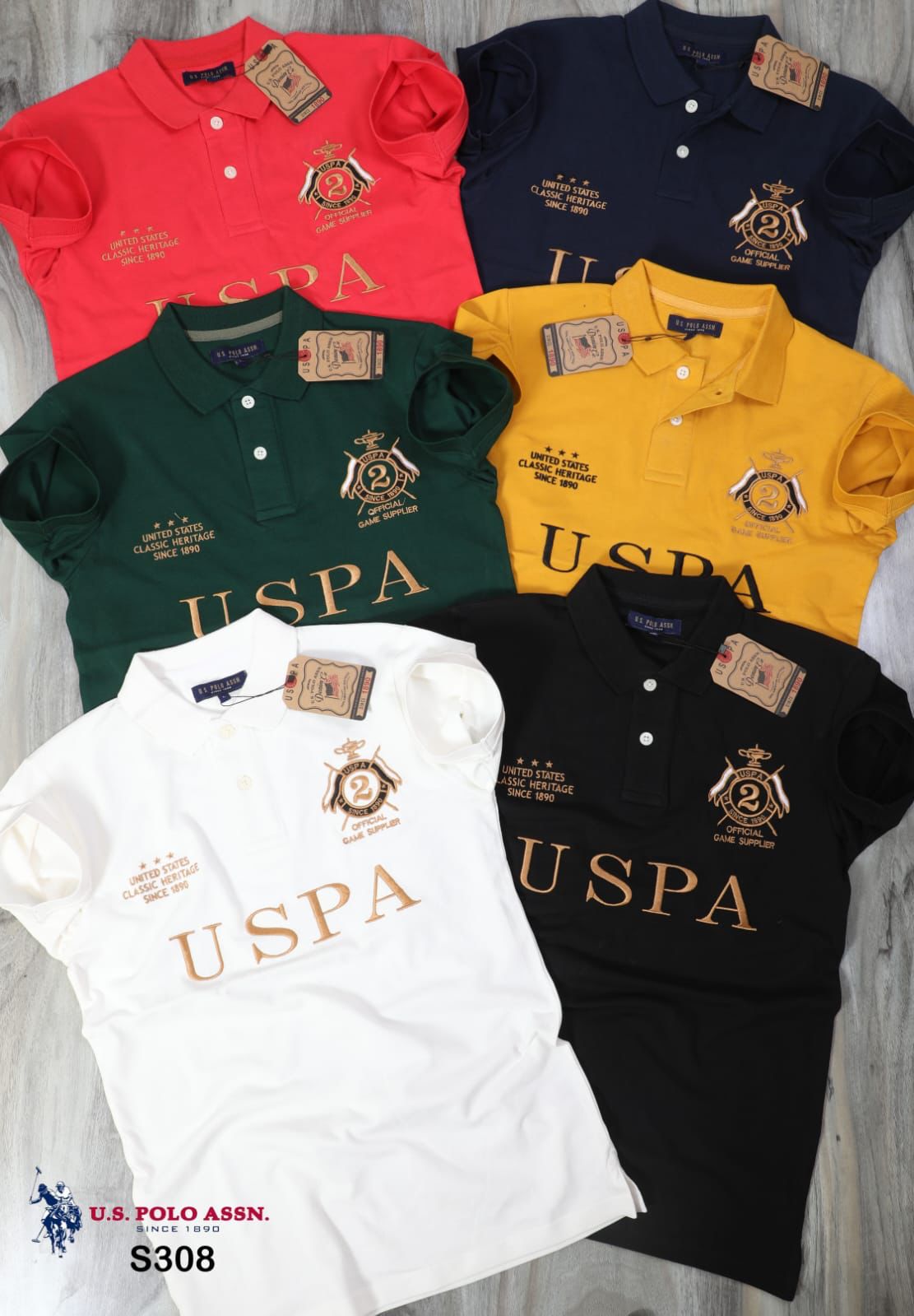U.S.POLO TSHIRT- 74 PCS
