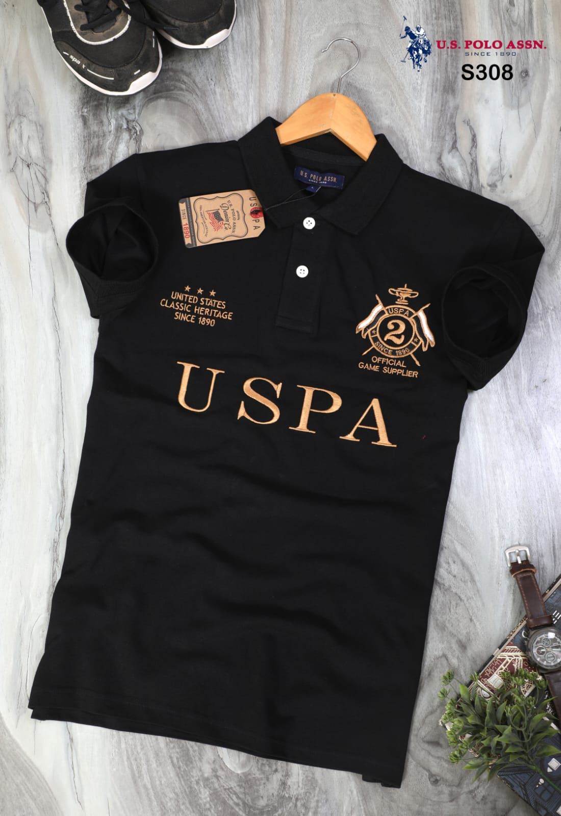 U.S.POLO TSHIRT- 74 PCS
