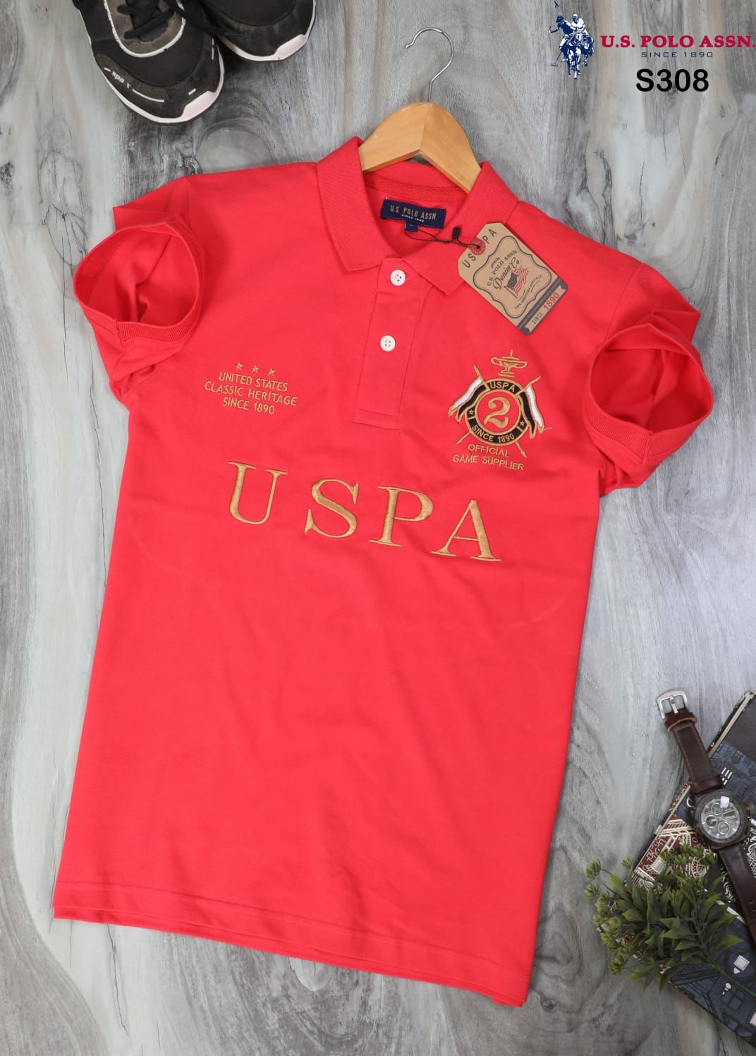 U.S.POLO TSHIRT- 74 PCS