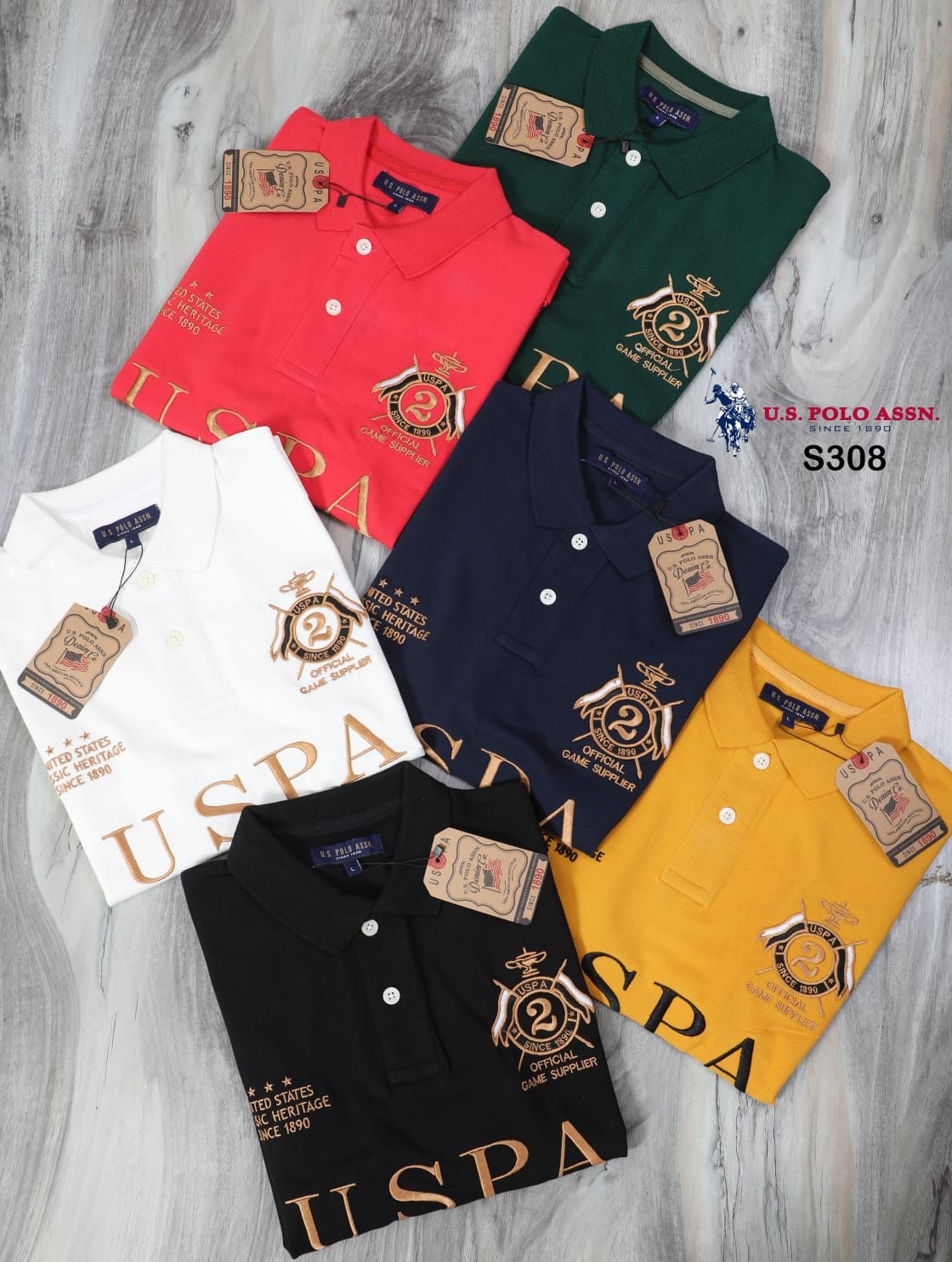 U.S.POLO TSHIRT- 74 PCS