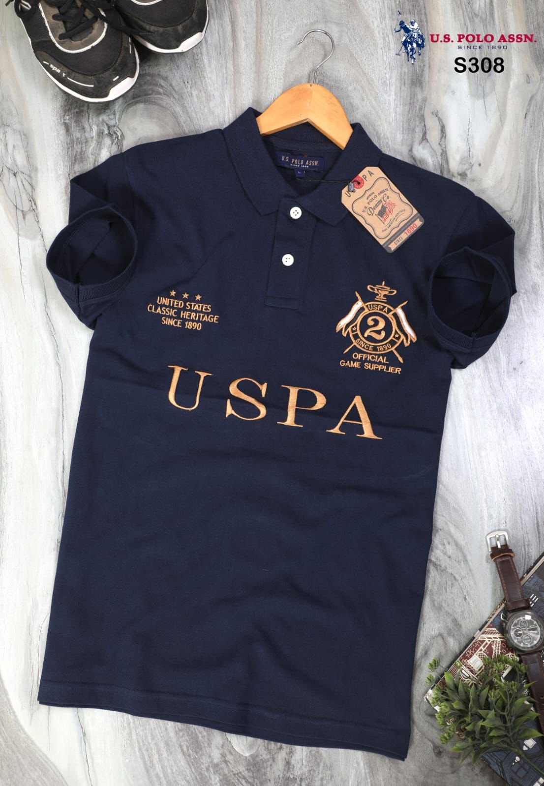 U.S.POLO TSHIRT- 74 PCS