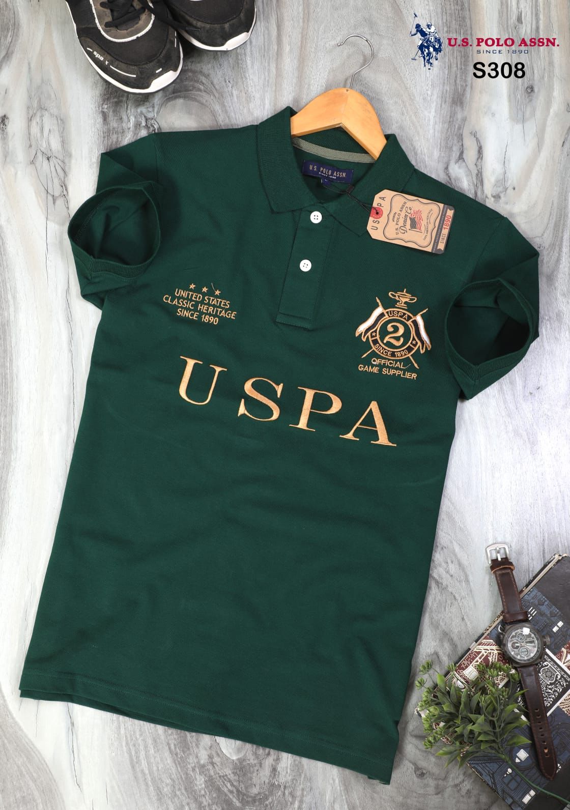 U.S.POLO TSHIRT- 74 PCS