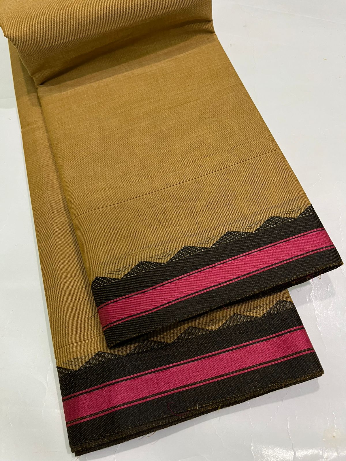 CHATINAD COTTON SAREE WITH KALAMKARI BLOUSE -24PCS