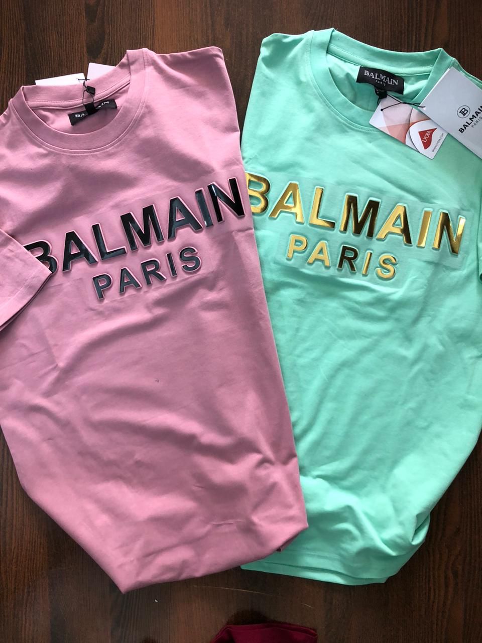 BALMAIN ROUND NACK T-SHIRT -80PCS