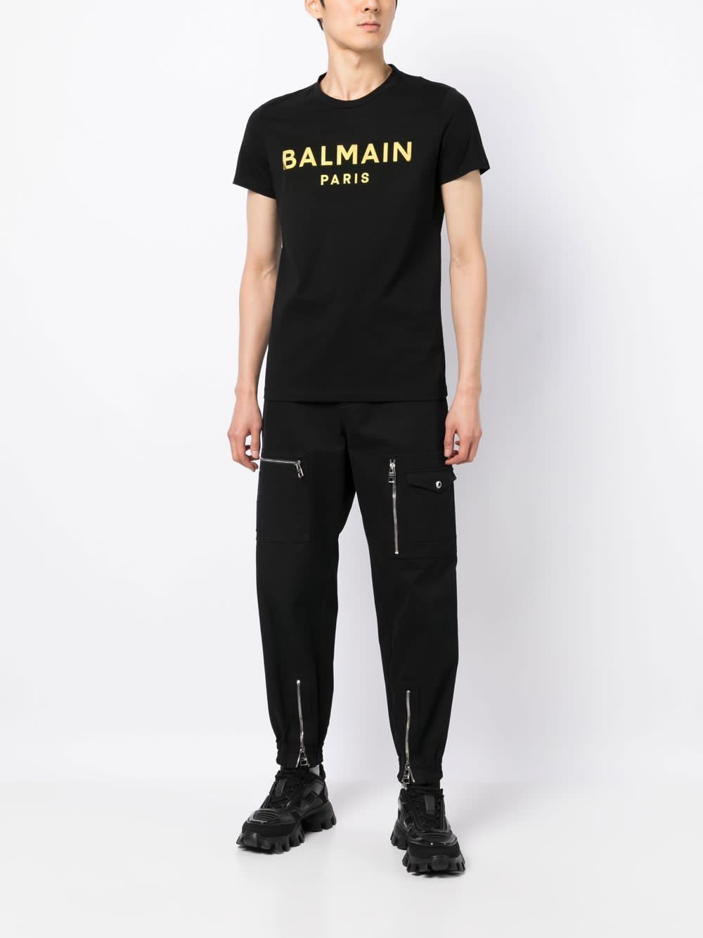 BALMAIN ROUND NACK T-SHIRT -80PCS