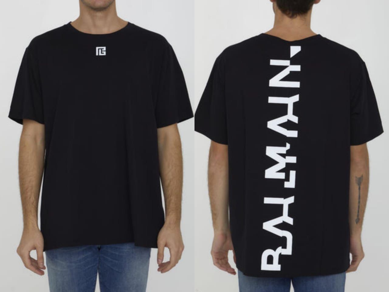 BALMAIN ROUND NACK T-SHIRT -80PCS