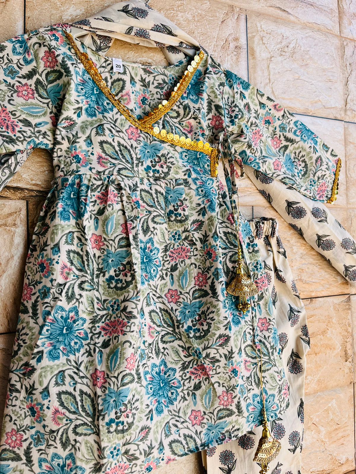 KIDSWEAR ETHNIC SUIT BOYS AND GIRLS - 56 PCS SET