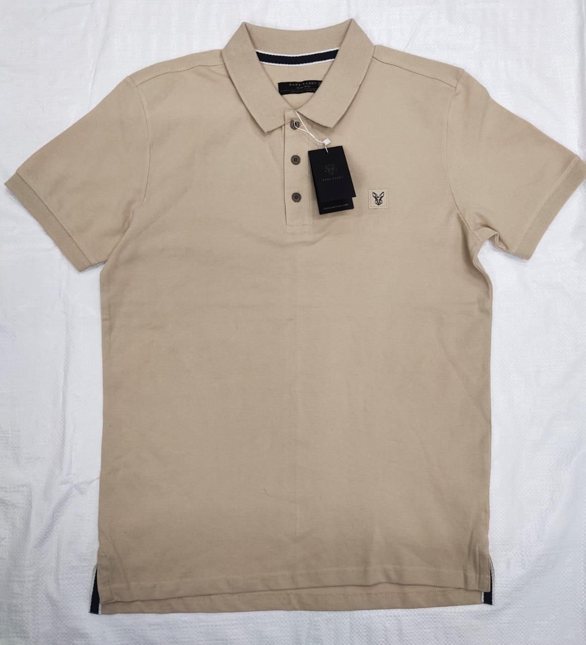 RARE RABBIT COLLAR TSHIRT-52 PCS
