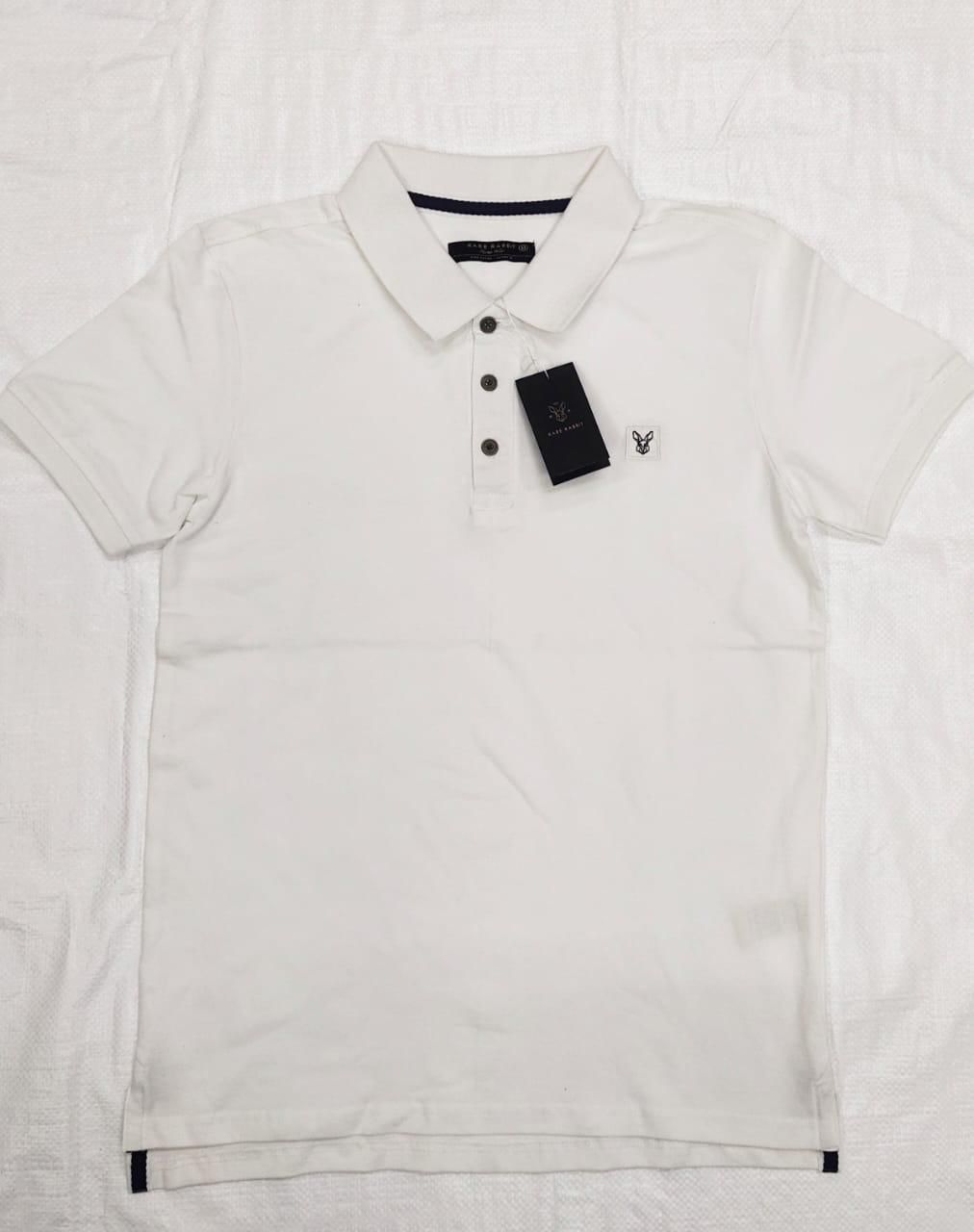 RARE RABBIT COLLAR TSHIRT-52 PCS