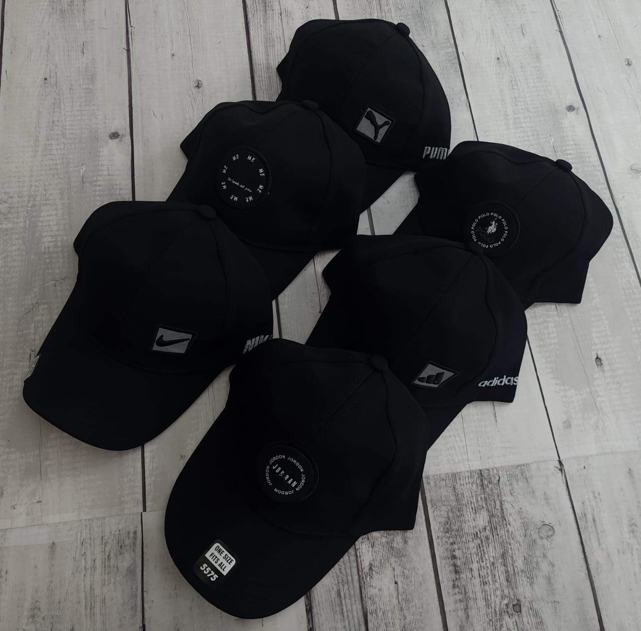 MEN'S MIX BRAND CAP -100PCS