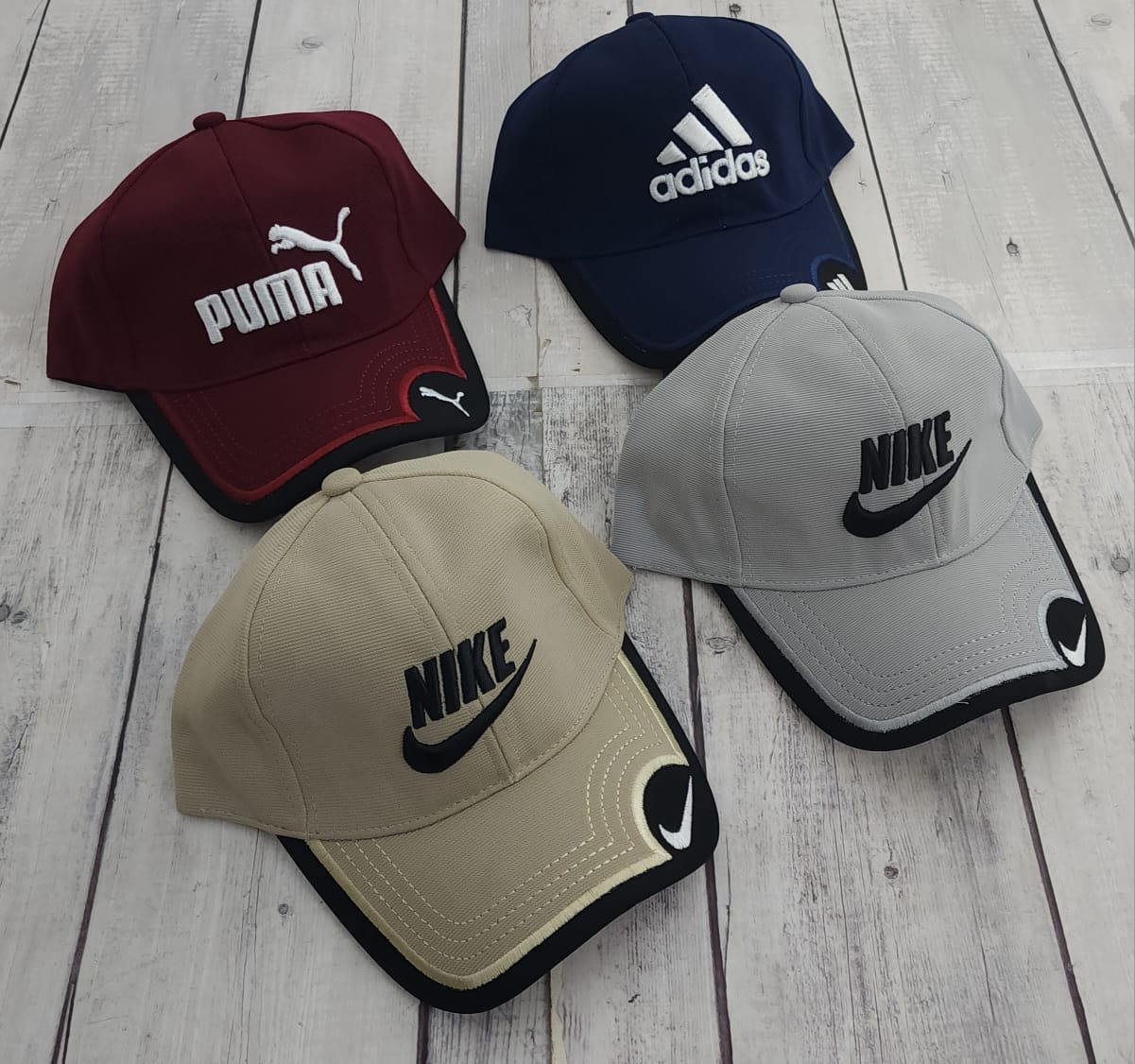 MEN'S MIX BRAND CAP -100PCS