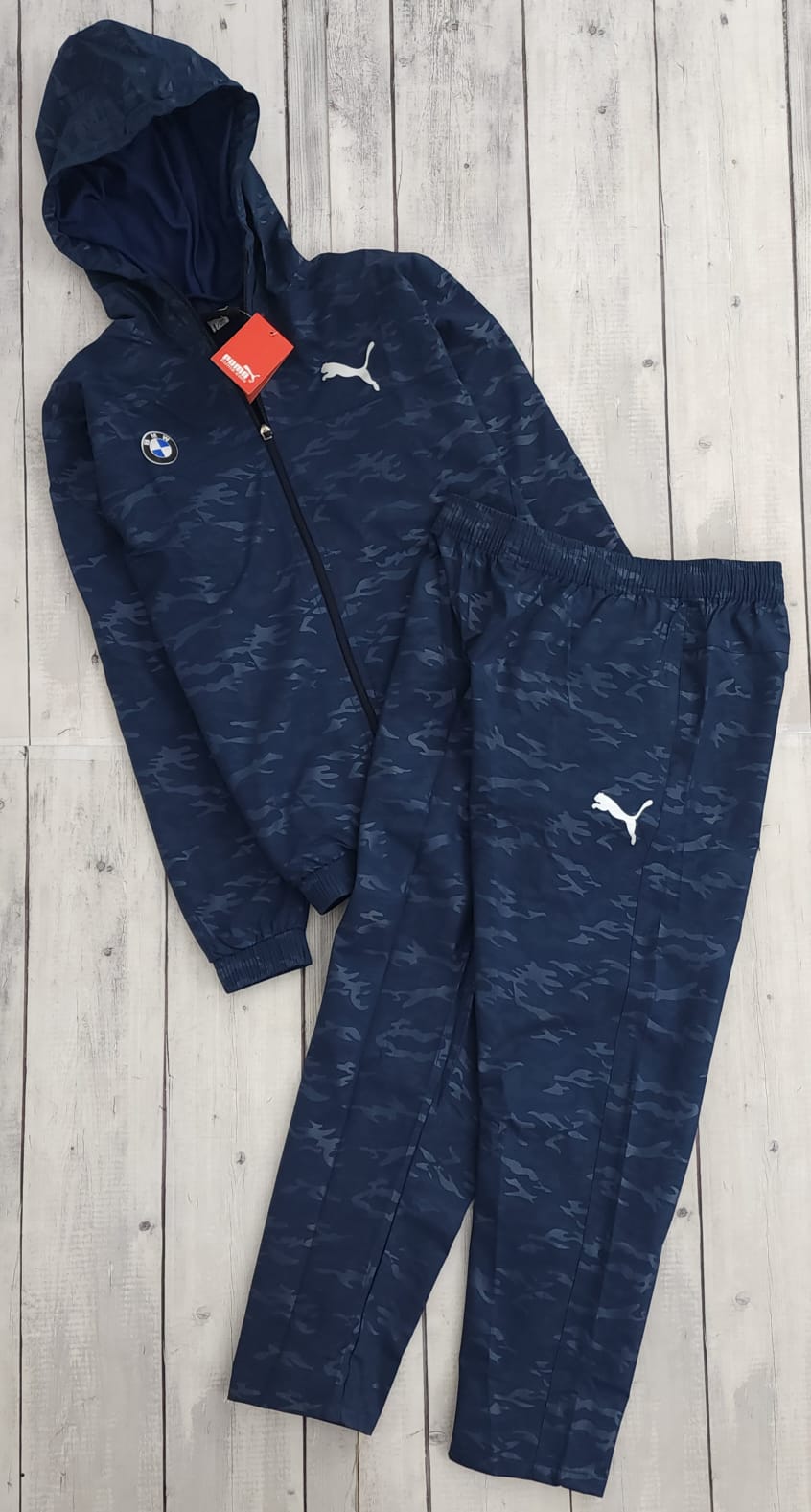 PUMA HOODED TRACKSUIT( BREAKER PULLOVERS  WITH TRACKPANT ) -44PCS