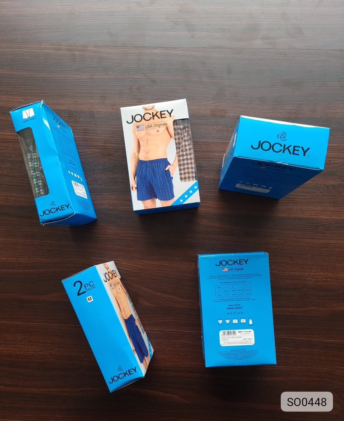 JOKEY DUBLE SIDE POCKET BOXER-92 PCS