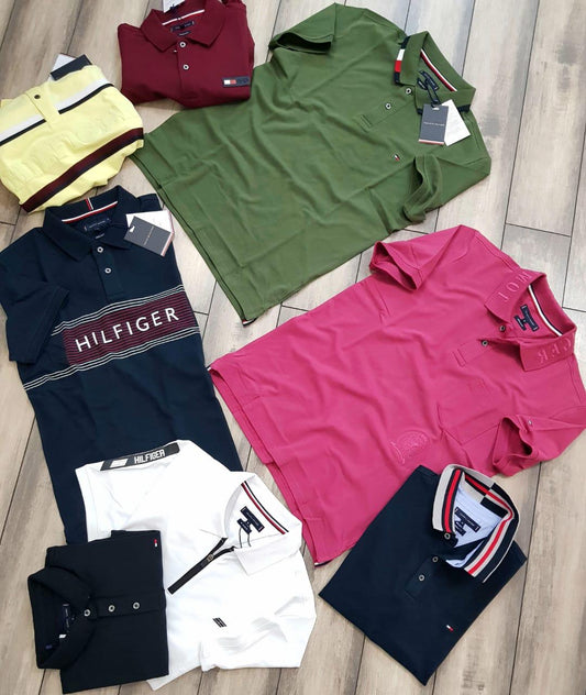 TOMMY HILFIGER LAYCRA PQ POLO -60PCS