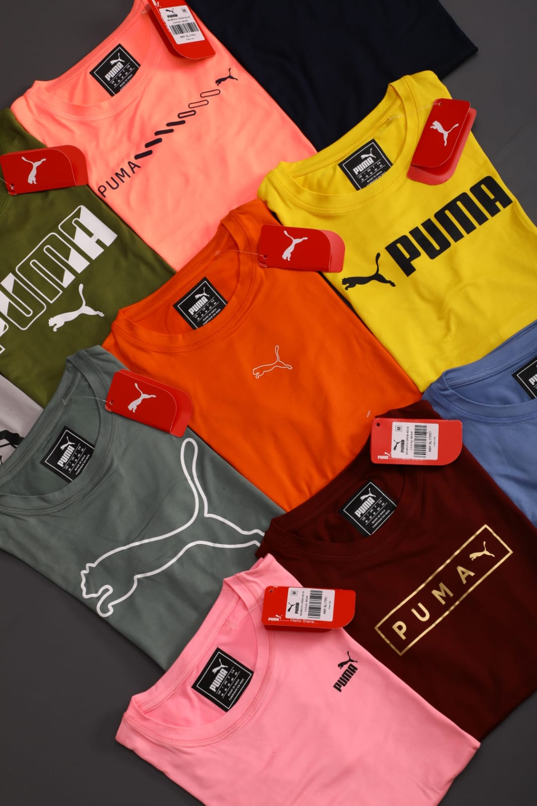 WOMENS PUMA FORWAY LAYCRA TSHIRT -86 PCS