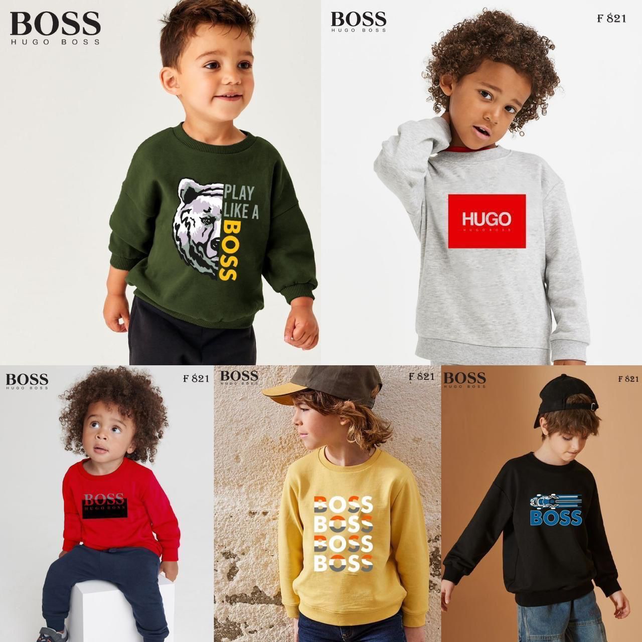 KIDSWEAR HUGOBOSS SWEATSHIRT-112PCS