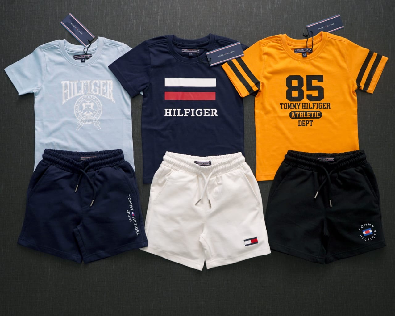 TOMMY HILFIGURE BOYS CO-ORD SET-92 SET