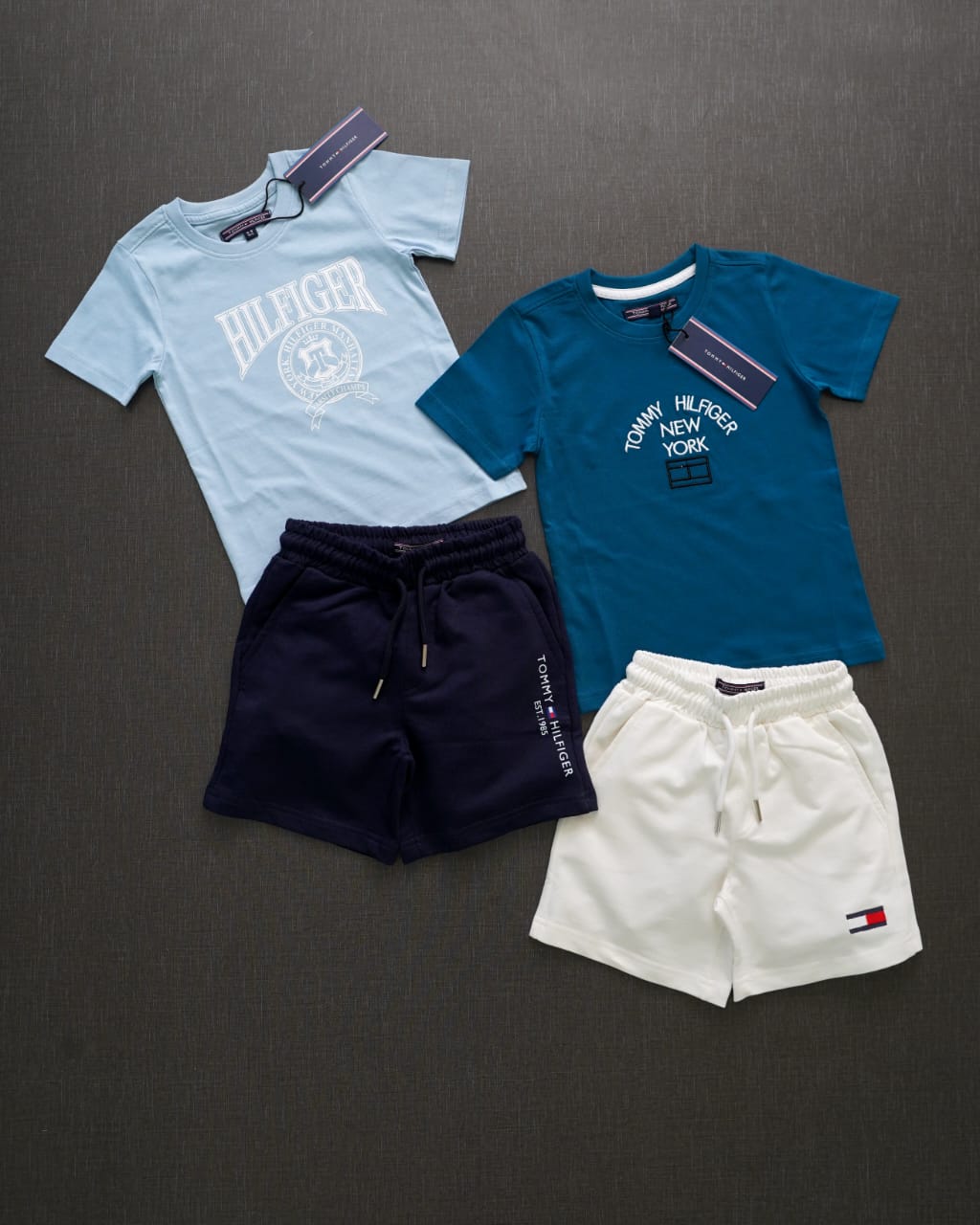 TOMMY HILFIGURE BOYS CO-ORD SET-92 SET