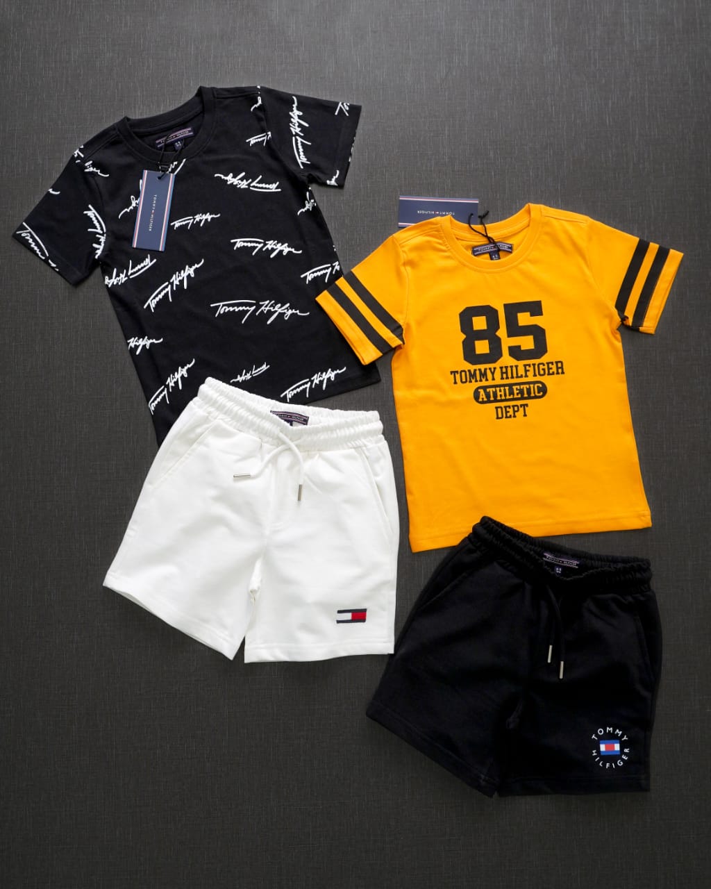 TOMMY HILFIGURE BOYS CO-ORD SET-92 SET