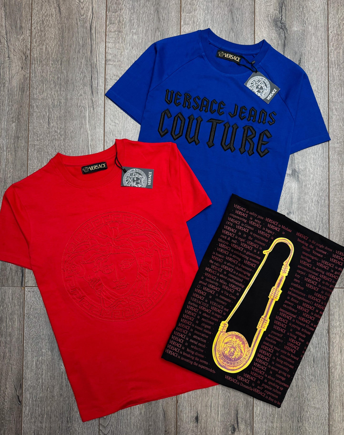 VERSACE ROUND NACK TSHIRT-88PCS SET