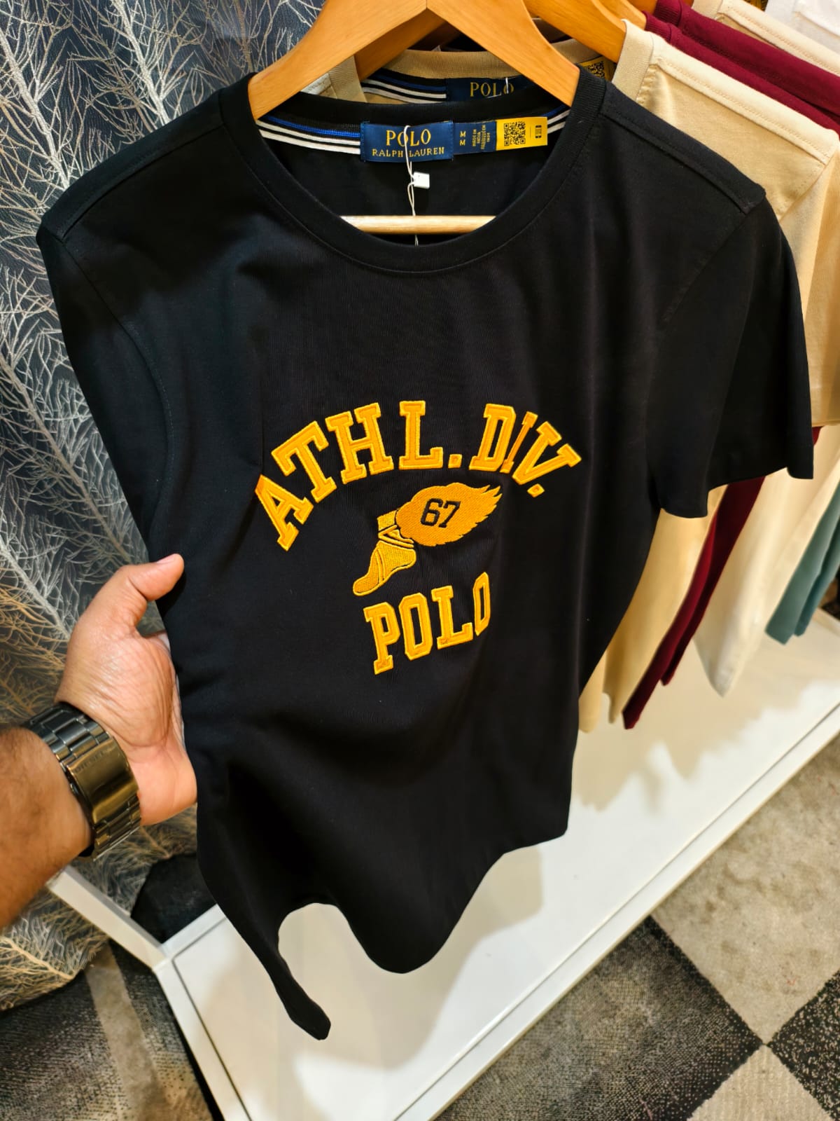 MENS R.L.POLO PRIMIUM COTTON CREW NACK TSHIRT-52PCS