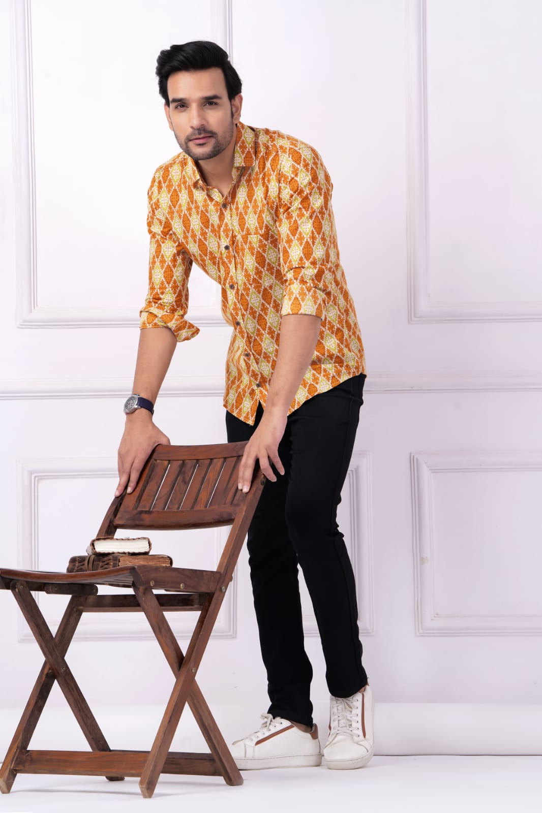 MENS JAYPURI COTTON SHIRT -96 PCS SET