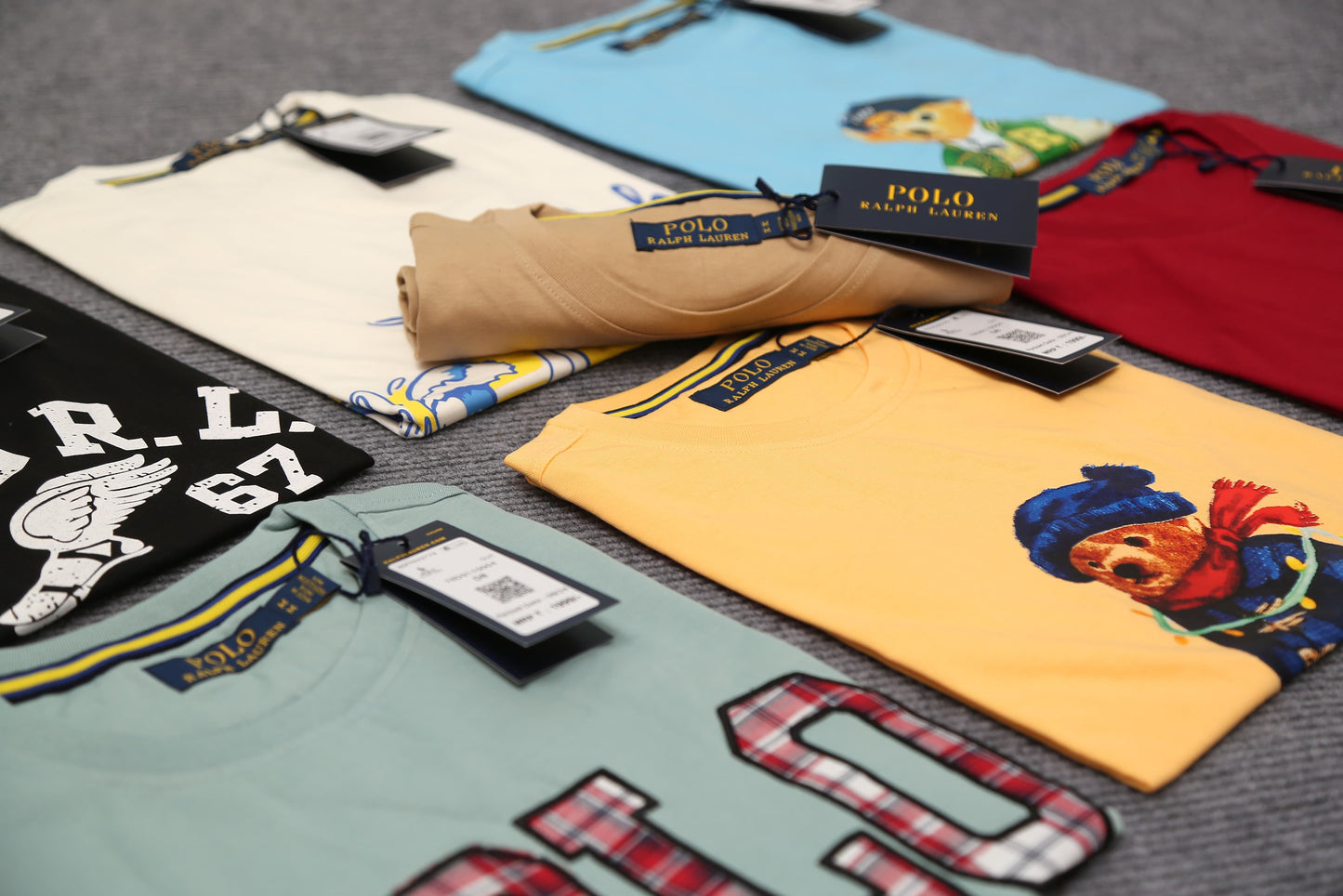 R.L.POLO PRIMIUM CREW NACK -43 PCS SET