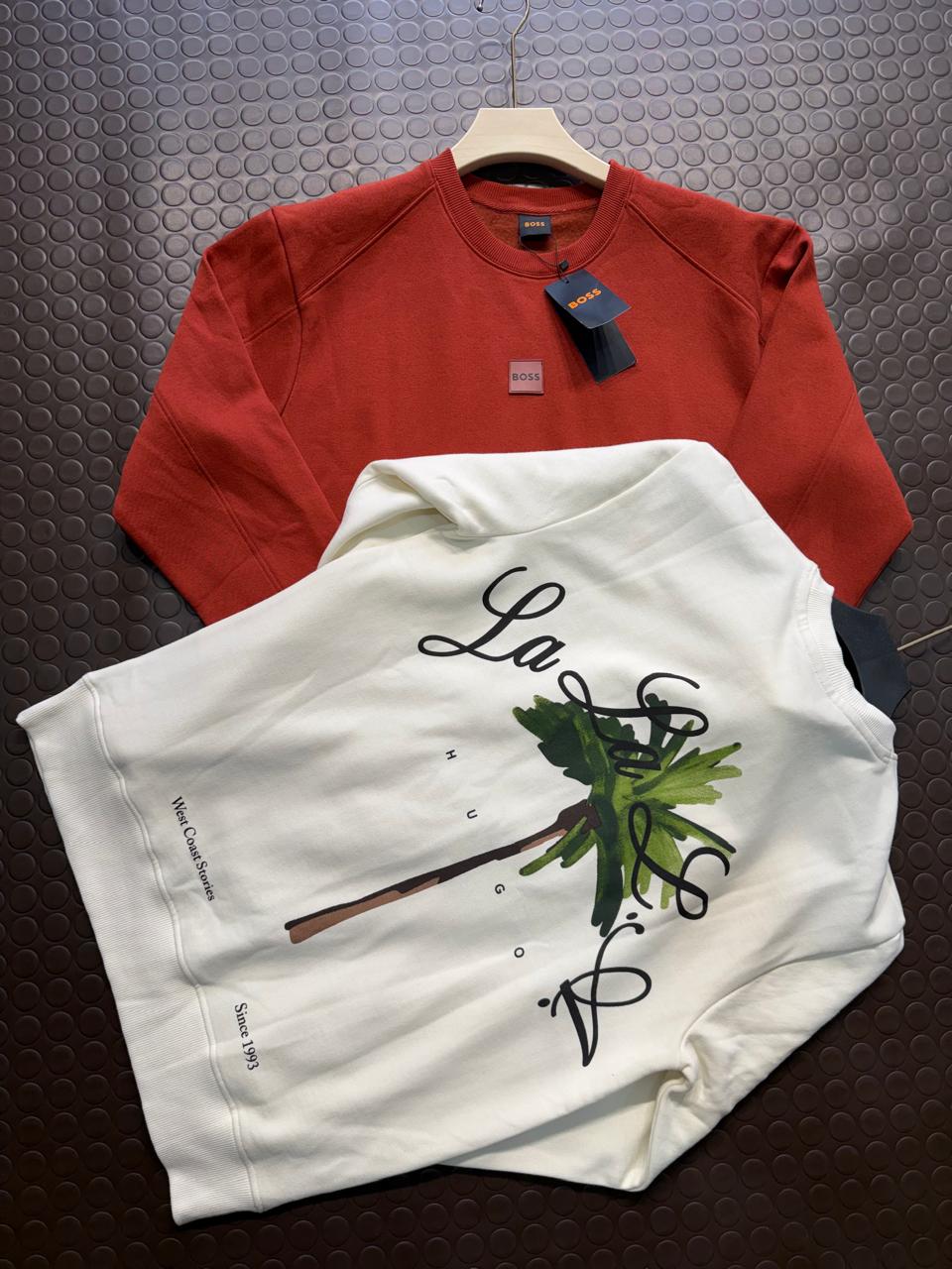 MENS HUGO SWEATSHIRT -60PCS