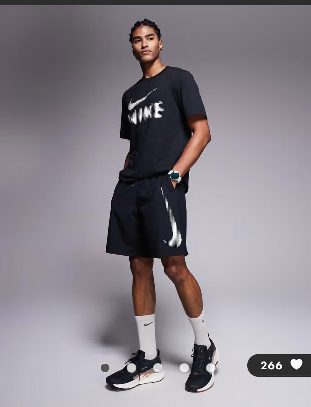 nike co ord shorts