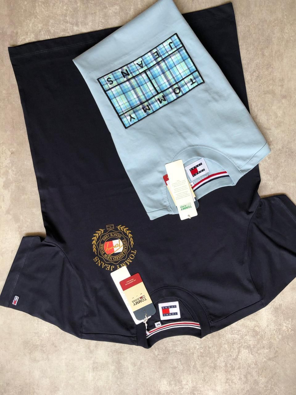 TOMMY HILFIGURE CREW NACK TSHIRT-76PCS