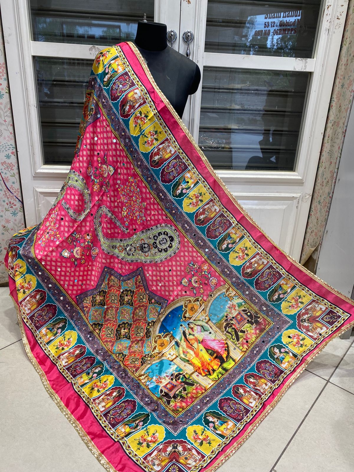 PAKISTANI DUPATTA -36PCS