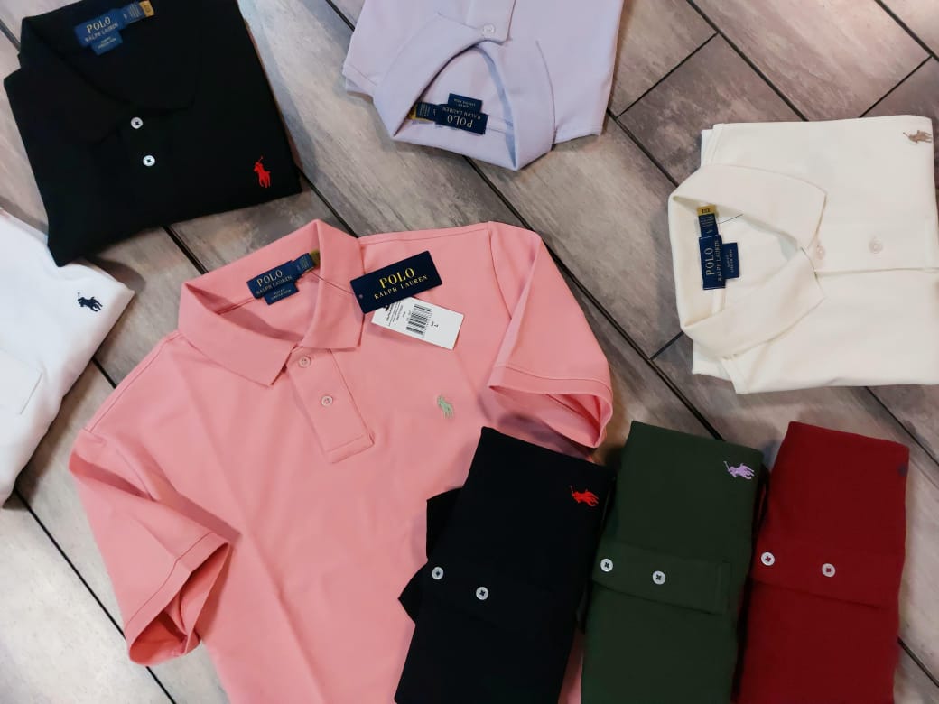 MENS RALPH LAURAIN LAYCRA PIQUE POLO-60PCS