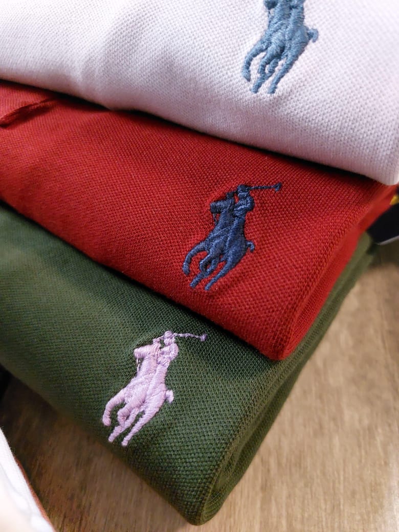 MENS RALPH LAURAIN LAYCRA PIQUE POLO-60PCS