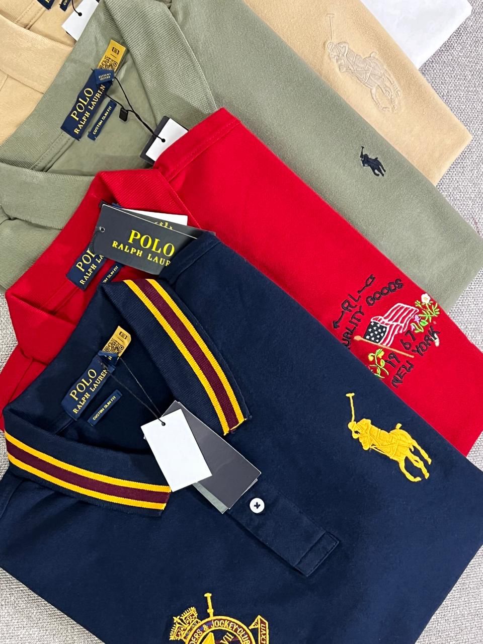 MENS PRIMIUM R.L.POLO TSHIRT -54PCS SET