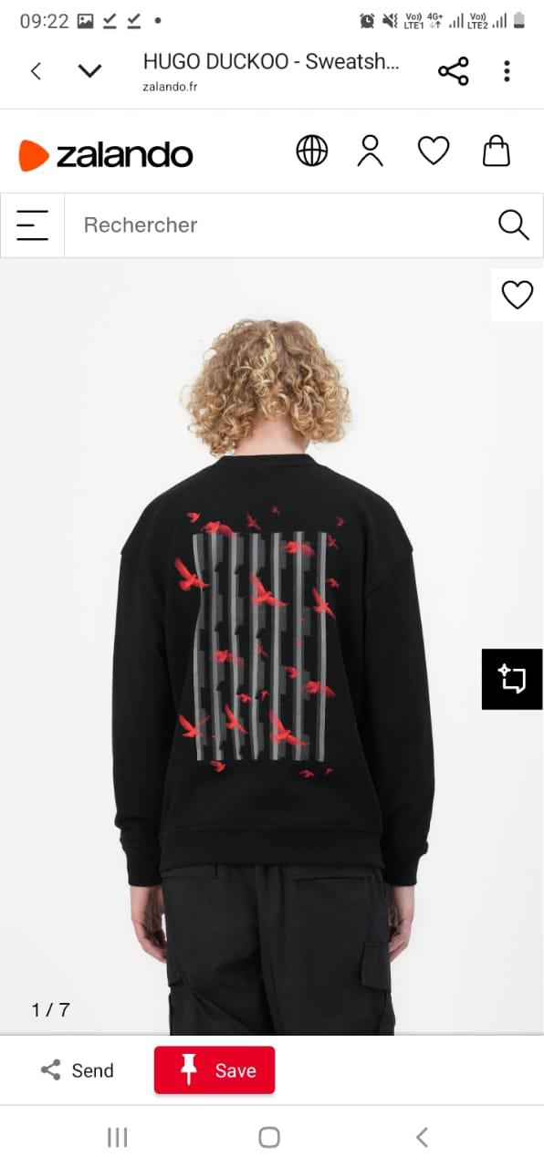 MENS HUGO SWEATSHIRT -60PCS