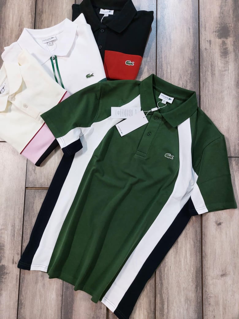 MENS LACOSTE LAYCRA PQ POLO-53PCS