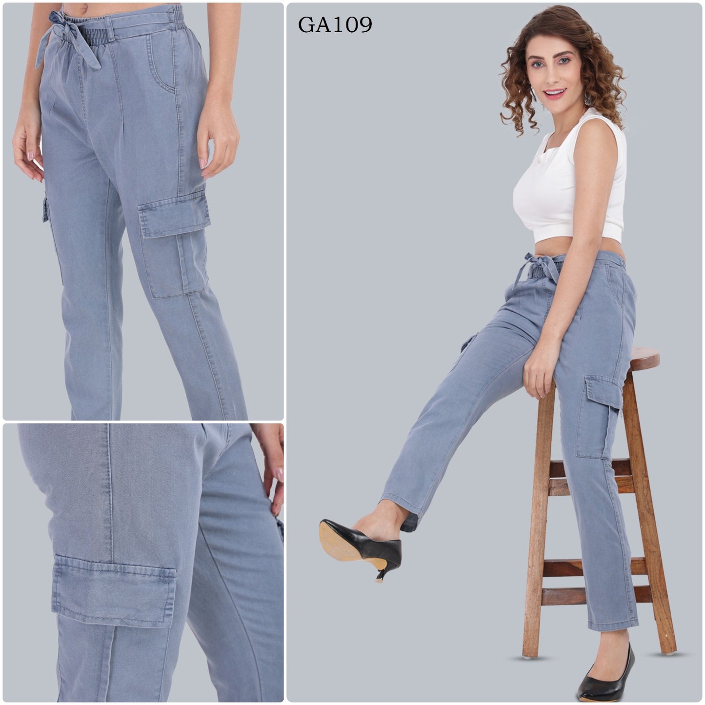 WOMENS CUSTMISE JEANS-60PCS