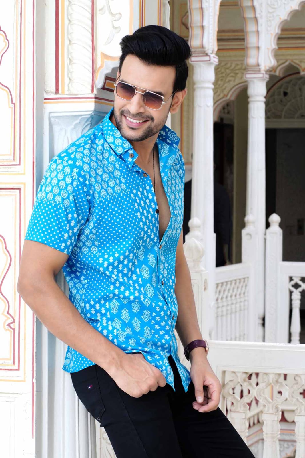 MENS JAYPURI COTTON SHIRT -96 PCS SET