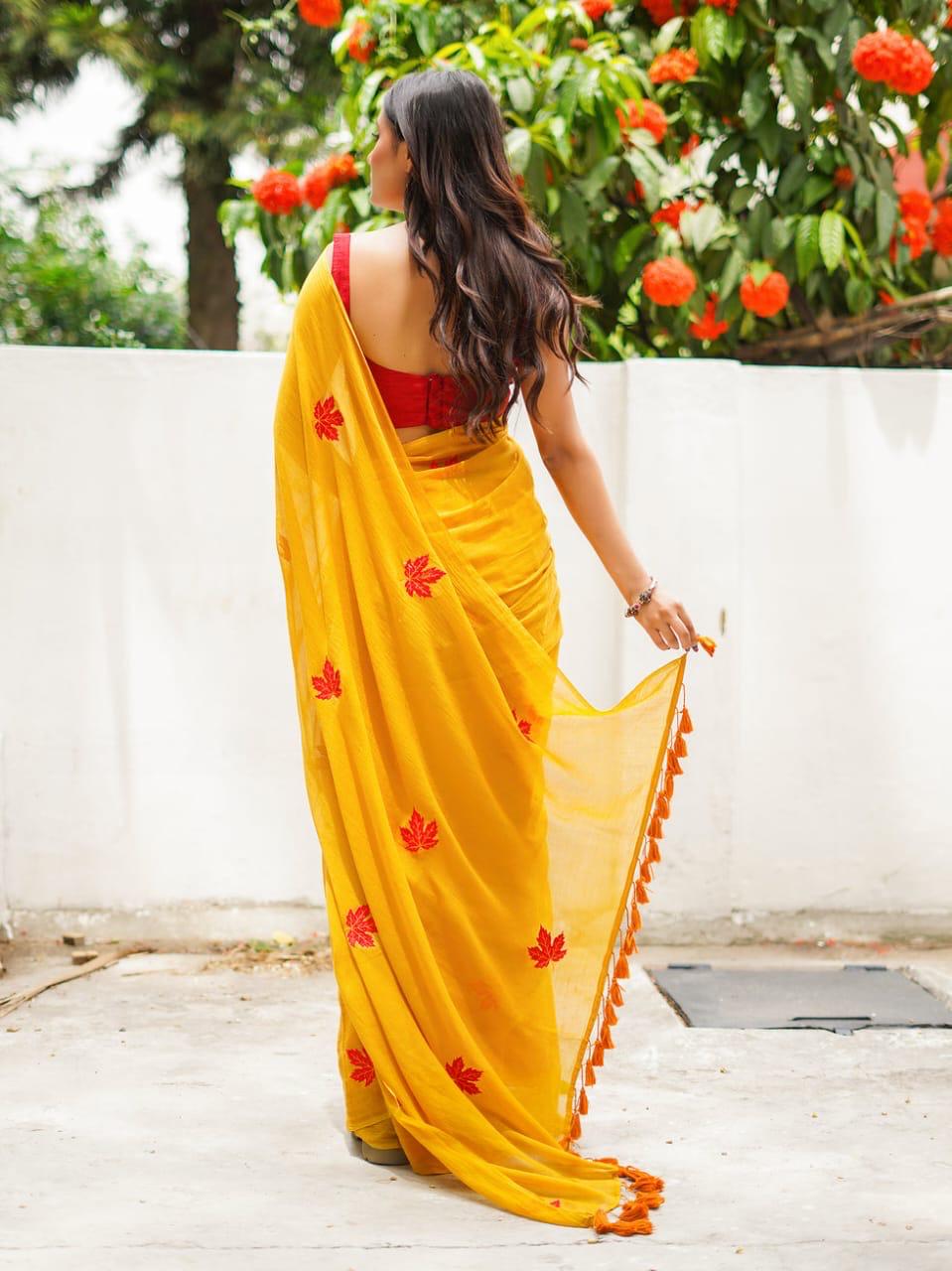 WOMENS COTTON LAHERIYA  SAREE-24PCS