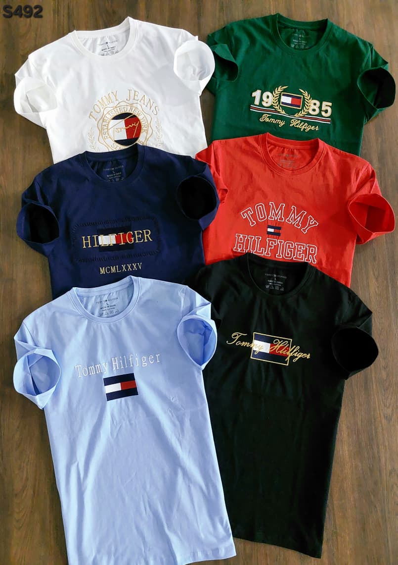 MENS TOMMY PRIMIUM ROUND NACK TSHIRT -80PCS