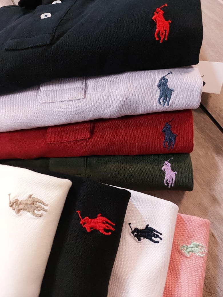 MENS RALPH LAURAIN LAYCRA PIQUE POLO-60PCS