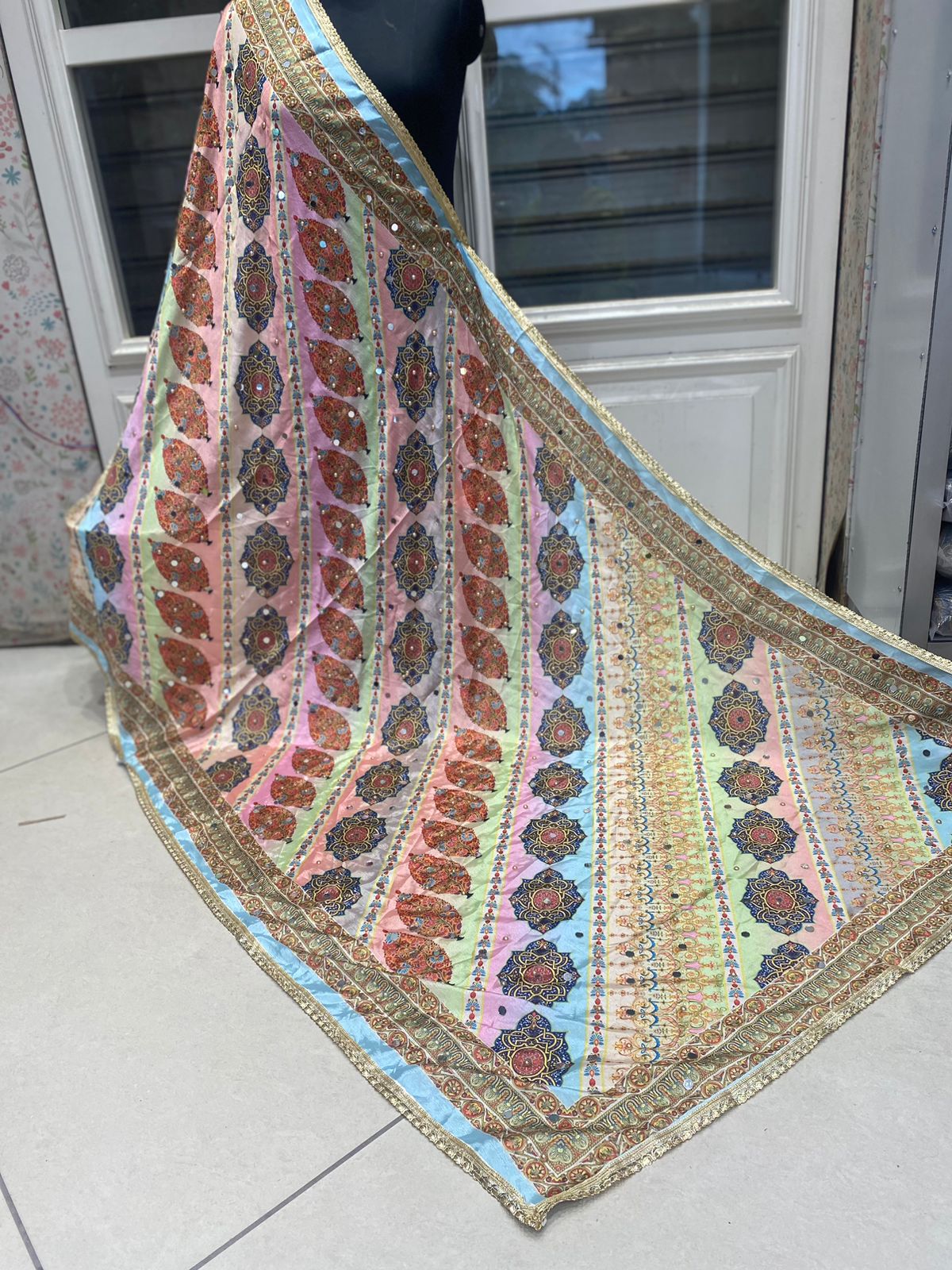 PAKISTANI DUPATTA -36PCS